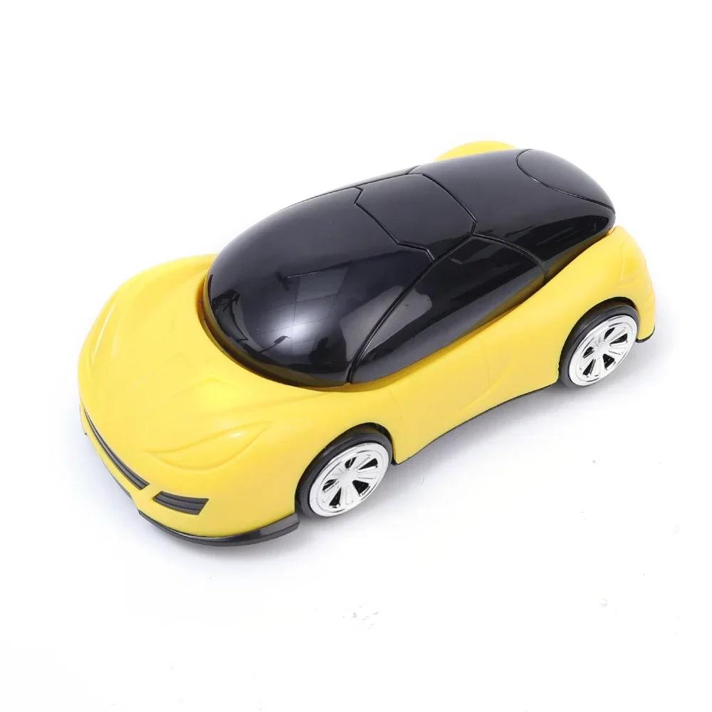 Support de téléphone portable modèle de voiture Rotation à 360 degrés Multifonctionnel Tableau de bord Support de navigation GPS Ornements modèle voiture de sport