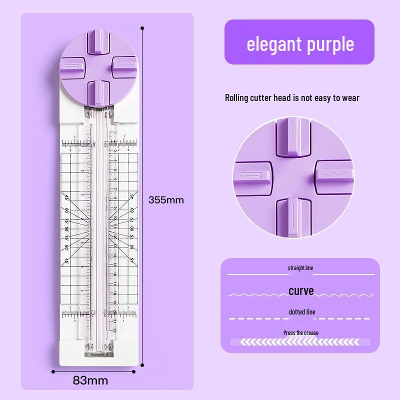 Compact 4-in-1 Paper Cutter Knife
