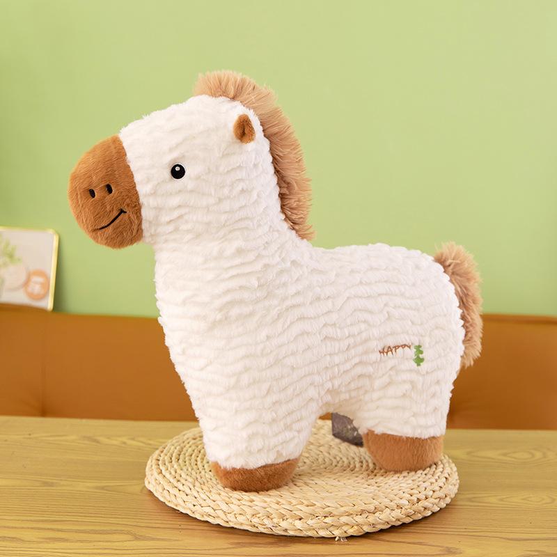 

Pillow Pony Plush Children Sleeping Soothing Doll Sofa Pillow Cushion Doll Birthday Gift Girl Toy 40cm/0.35kg