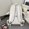 Schoolbag Japanese ins new high-value tooling style fresh and simple backpack couple lightweight travel large-capacity backpack
