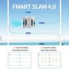 FMART W6 Window Cleaner Robot Double-Sided Spray Water, 3800Pa Strong Suction Smart Window Cleaning Robot