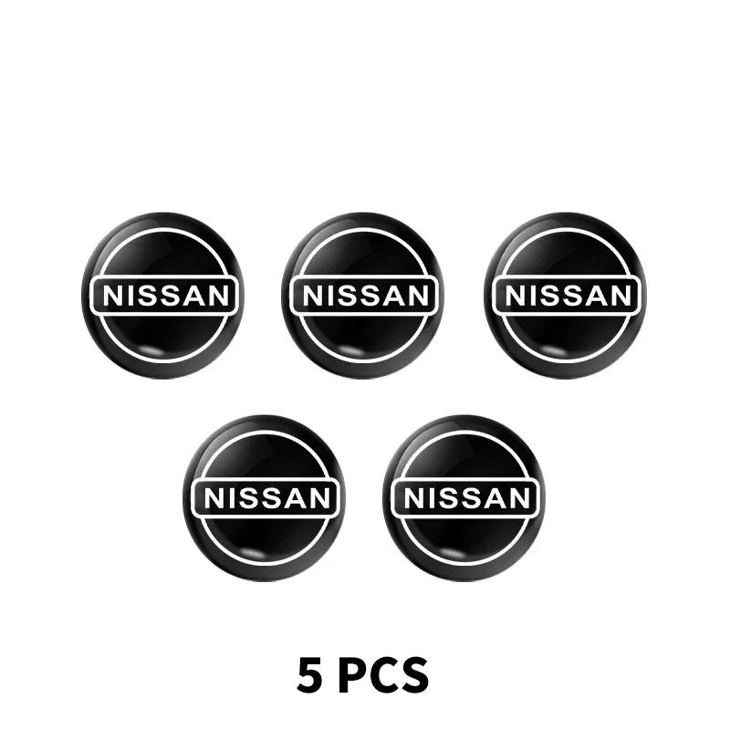 2/5/10Pcs Car Door Keyhole Sticker Auto Lock Decoration Protection Decal For Nissan Nismo Micra Qashqai Altima Maxima Sentra