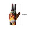 Left Hand Billiard Glove Breathable Pool Cue Glove 3 Finger Billiard Pool Glove for Men Women