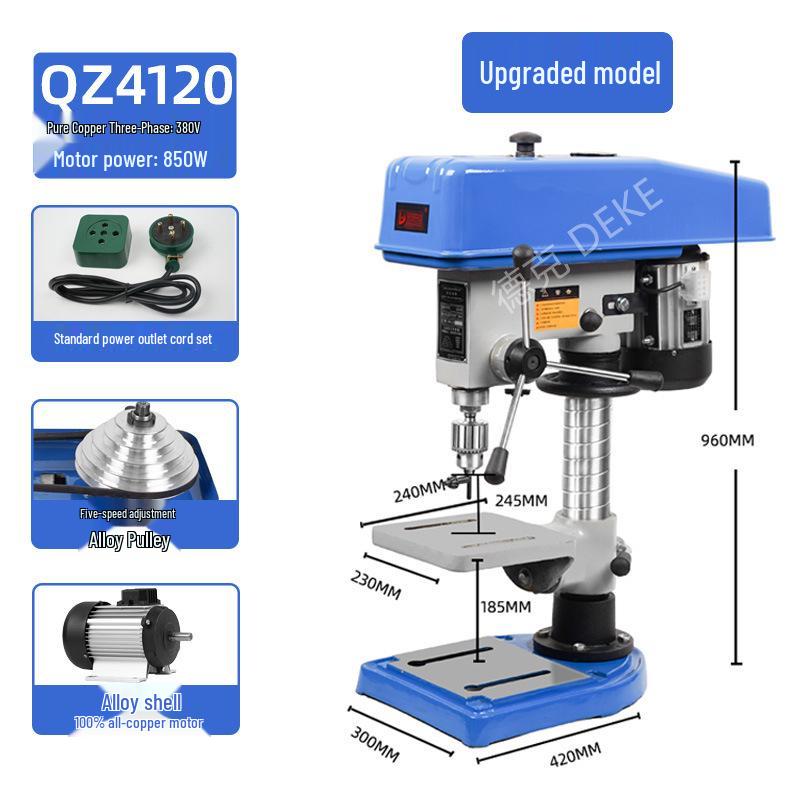 Deke Z516BC 16mm High Power 750W Bench Drill Press & Mill Machine