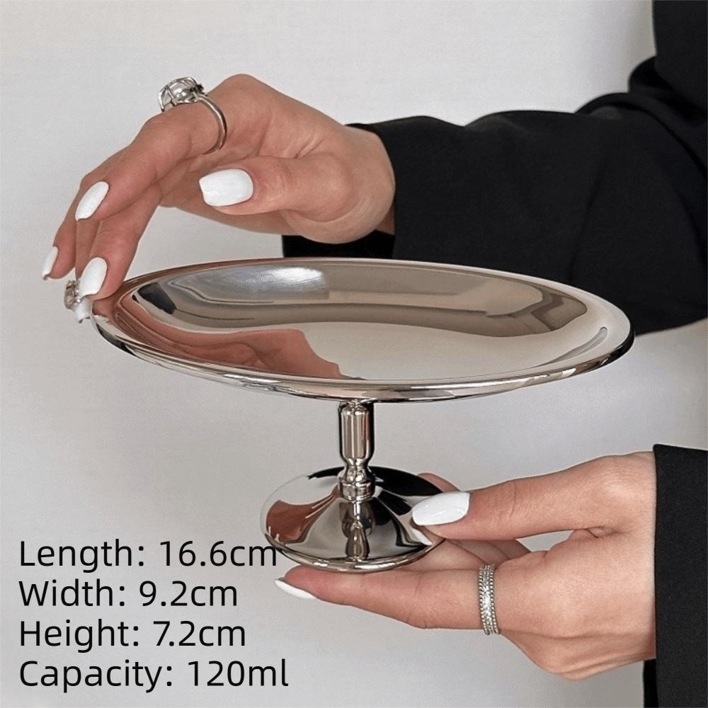 Retro Style Dessert Cup 304 Stainless Steel Salad Goblet New Ice Cream Cup  Bar Dinnerware