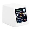 Desktop Electronic Clock LCD Digital Display Calendar Temperature Weather Forecast Station Support WiFi Networking