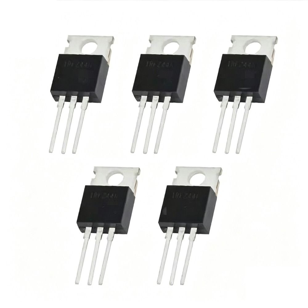 10Pcs TO-220 IRFZ44N MOSFET Transistor 49A 3-Pin N-Channel Power MOSFET 55V Rectifier Power Transistor