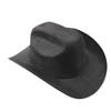 New Color Western Cowboy Hat Men's and Women's Commuting Versatile Simple Wind Wide Brim Top Hat Sun Hat