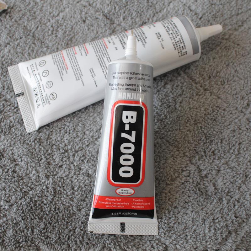 B7000 Strong Transparent Glue for DIY Jewelry, Mobile Frame Repair, and Sticky Diamonds