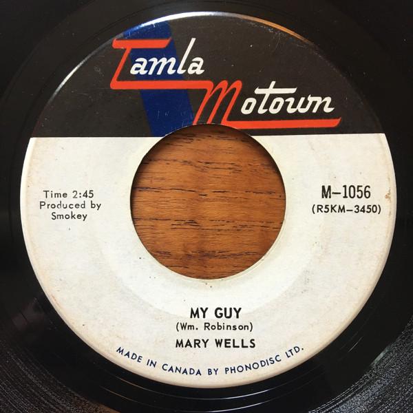 

7inch Record MARY WELLS - My Guy M1056 TAMLA MOTOWN Canada Soul/Funk Used
