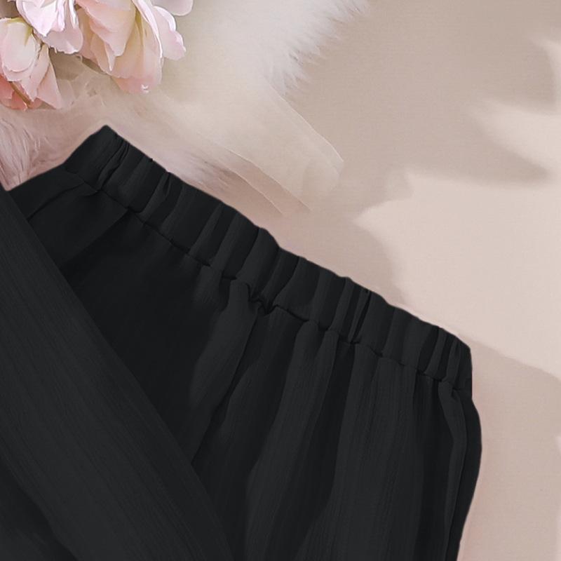 Kinderanzug Kinderbekleidung Herbst Neu Koreanischer Stil Jungen und Mädchen Lasel Langarmhemd Oberteil Weitbeinige Hose