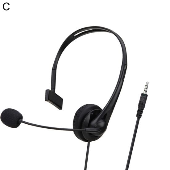 Wired Earpiece Ergonomic Plug And Play Playable Control Wide Compatibility 20-20000HZ Call ABS Calling Center Wired Headset Personal Use