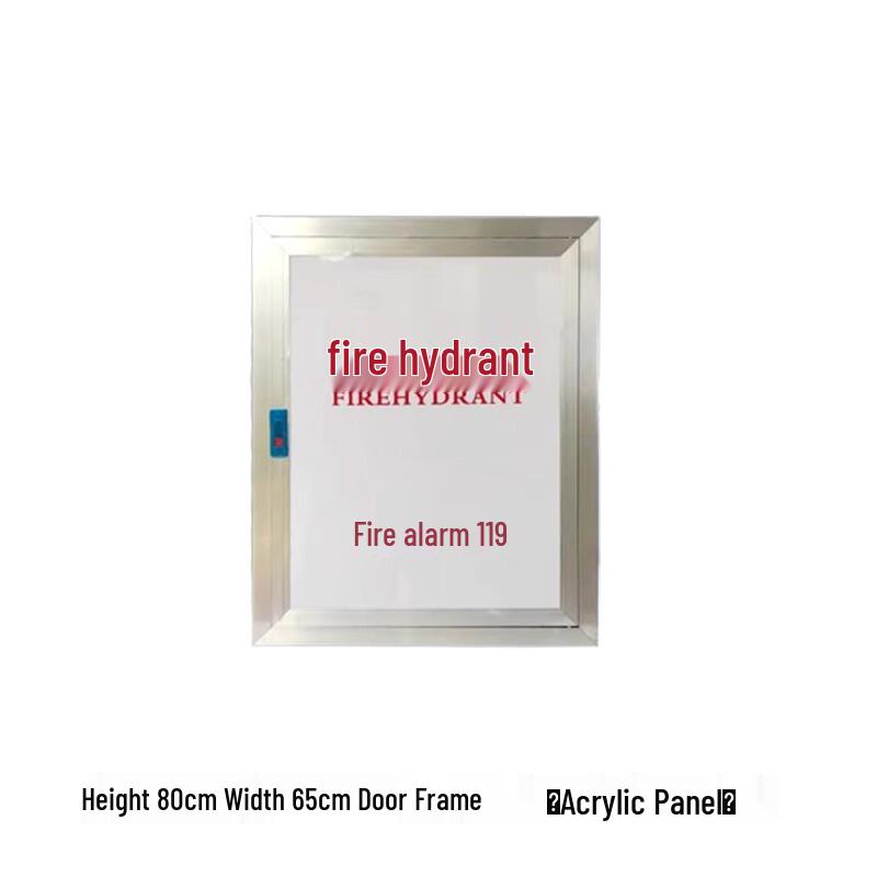 Fire Hydrant Box Plastic Acrylic Door Panel