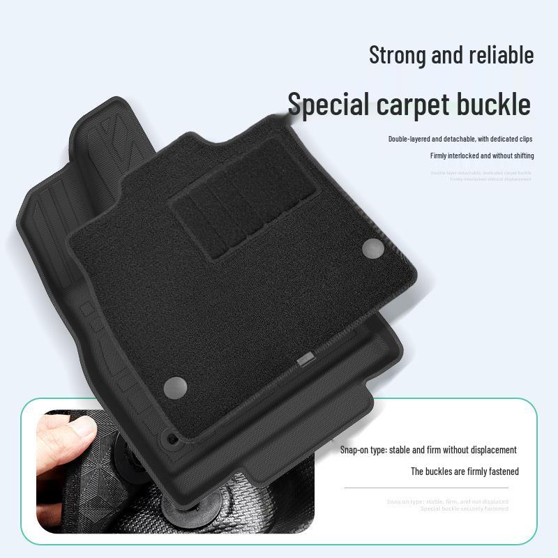 Zeekr 8X Car Floor Mats - Fits 26 Models, TPE, Waterproof, Anti-Slip, Eco-Friendly Trunk Mat