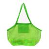 Ins Wind Transparent Mesh Shopping Bag Fashion Light And Versatile Large-capacity Portable Shopping Bag Beach Mesh Bag