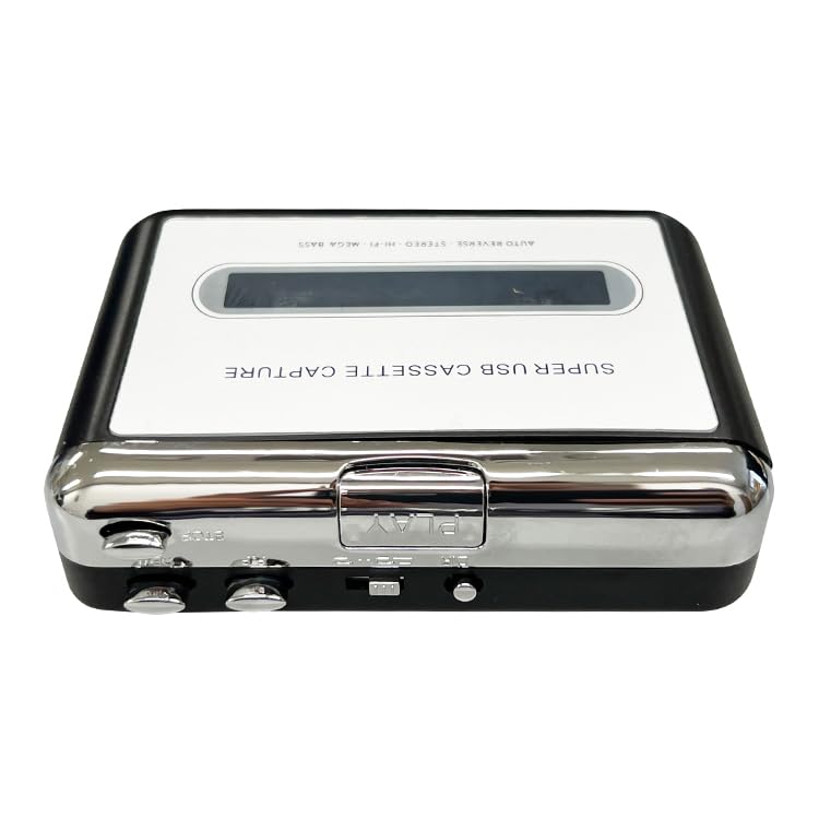 MP3 Converter Cassette Tape Easily Digitize Old Cassette Tapes with Simple Can Also Be As a Regular FMTUW100 Player Operation. Player.