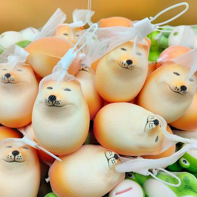 Shiba Inu Dog Egg Sand Tumbler: Funny Decompression Toy