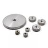1Pcs 1 Mod Spur Gears 45# Steel Thickness: 10mm Transmission Gear For CNC 12 13 14 15 16 17 18 19 20 21 22 23 24 25 26 Teeth
