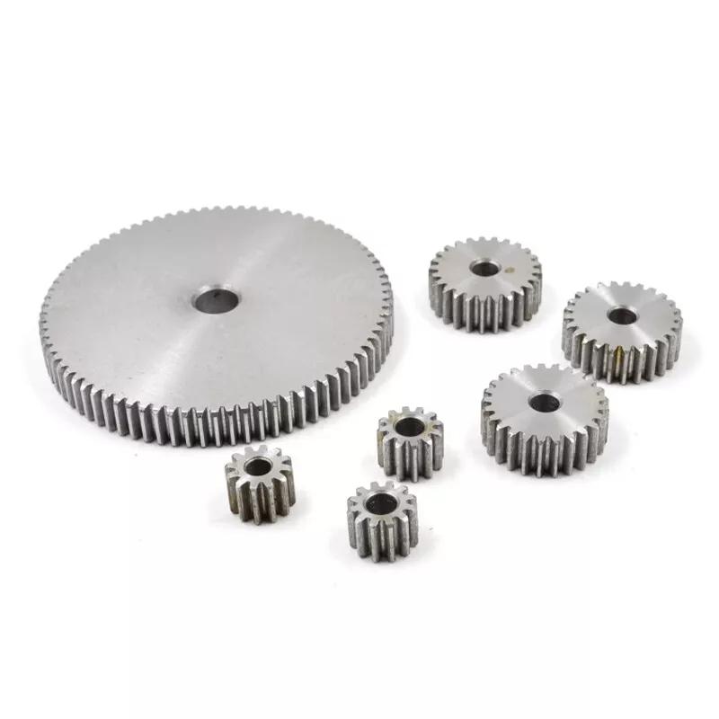 1Pcs 1 Mod Spur Gears 45# Steel Thickness: 10mm Transmission Gear For CNC 12 13 14 15 16 17 18 19 20 21 22 23 24 25 26 Teeth