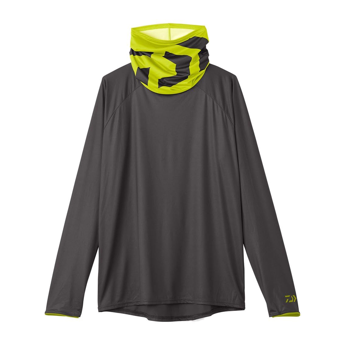 ICEDRY Rash Guard High Neck Gunmetal XL [Daiwa] DE-6025