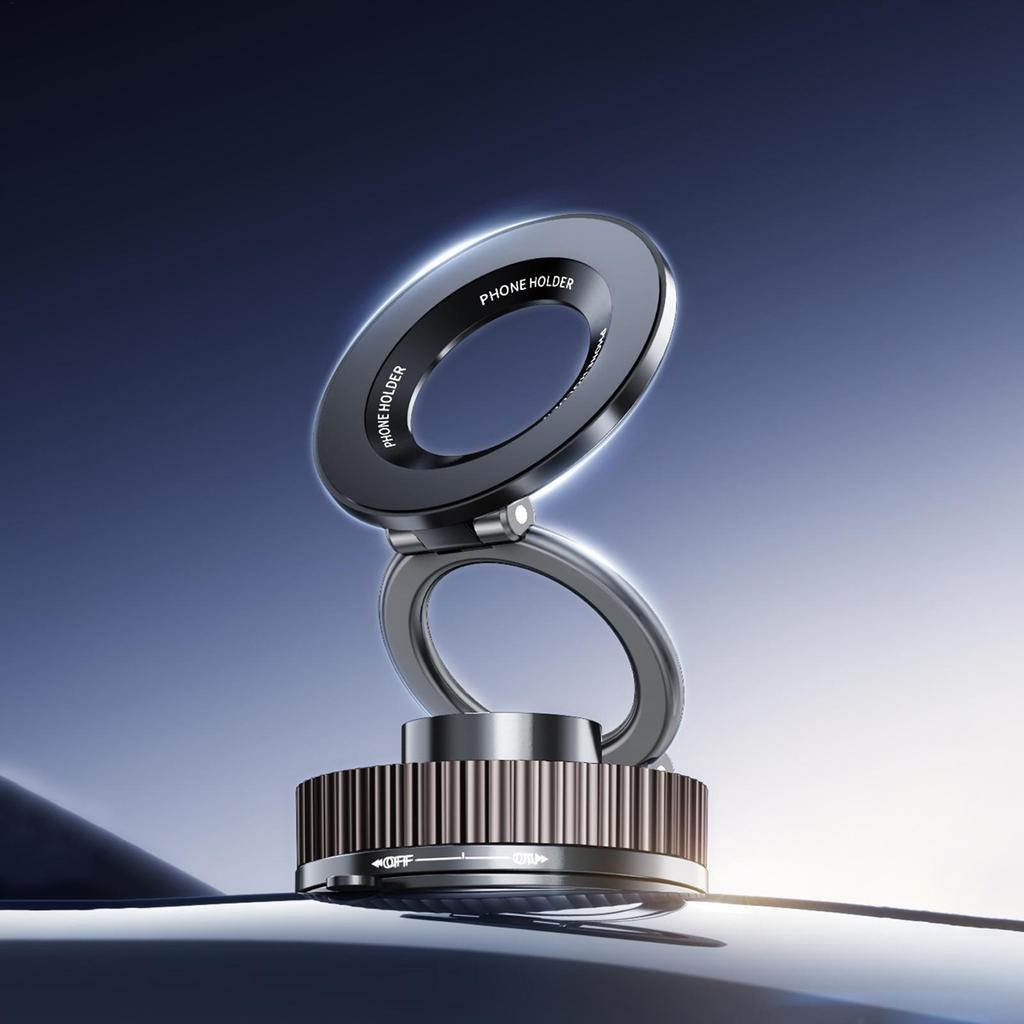 Suction Cup Phone Mount 360 Degree Rotatable Cell Phone Car Mount Foldable Suction Cup Smartphone Bracket For Dashboard Vent