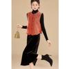 Elegant Reversible Embroidered New Chinese Style Vest