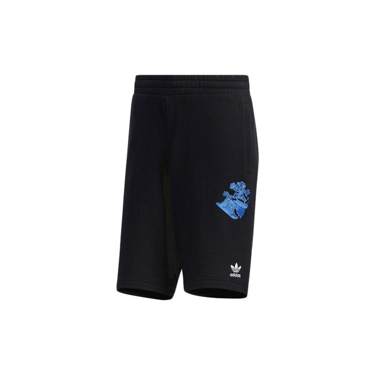 adidas x Disney Goofy Short Crossover Embroidered Shorts Black Men s GP6479 XS