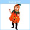 Adorable Orange Pumpkin Costume For Kids Perfect For Halloween Parties And Events