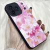 M339 Happy Time Cherry Blossoms Angel Eyes Soft Phone Case for iPhone Samsung Galaxy Xiaomi Rdemi Huawei Honor Infinix Realme OPPO Vivo All Model Case
