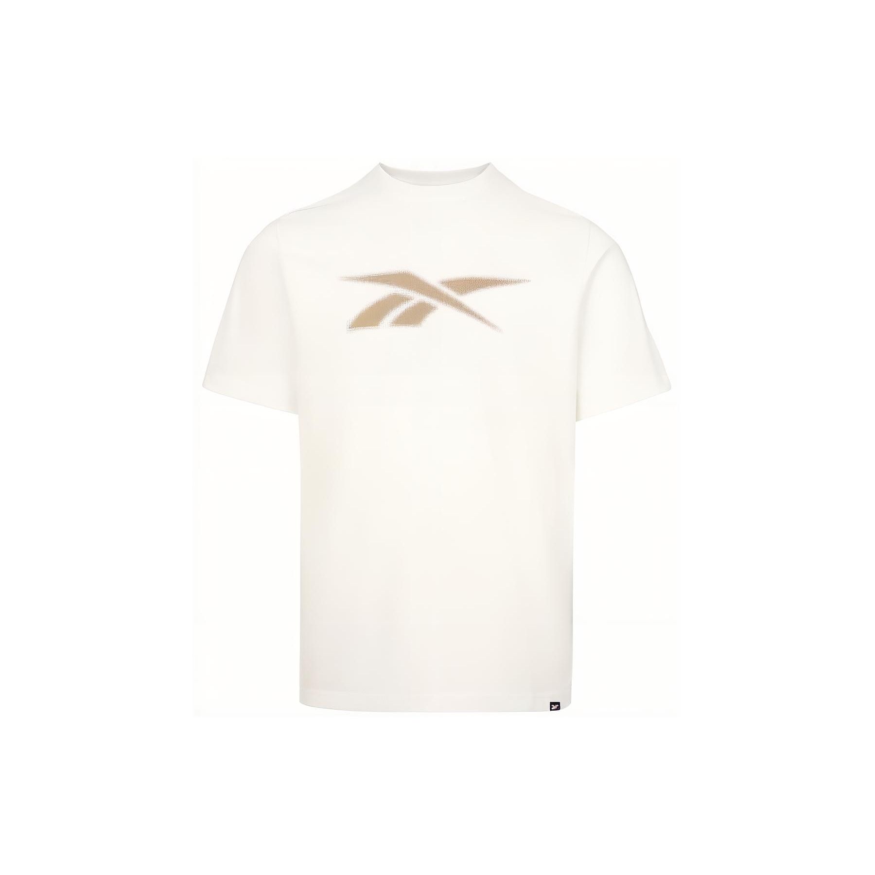 

Reebok American Retro Logo Print Sports Knit Casual Comfortable Knit Short Sleeve T-Shirt Unisex Tops 23RMS403UGW1 XL