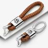 Valve Stems Caps Metal/Leather Car Styling Keychain For VW Volkswagen Golf Polo Passat Touran Jetta Key Chain Rings Accessories MF4