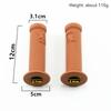 Motorcycle Grip Handle Vintage Silicone Rubber for 7/8/9 Inch Motorcycle Handle Cover Motorcycle Moped Modification Parts