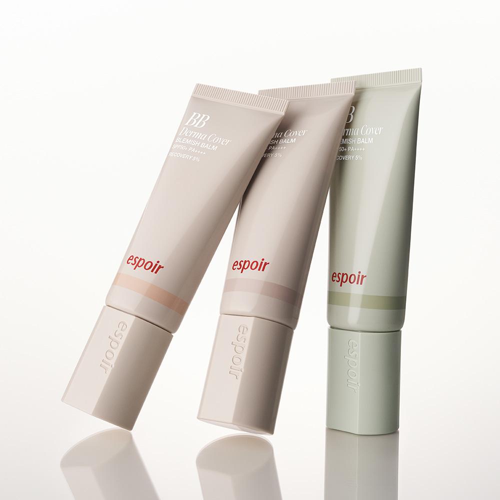 ESPOIR Derma Cover Blemish Balm 05 Matcha 40g - AESTURA Co-Developed, Korean