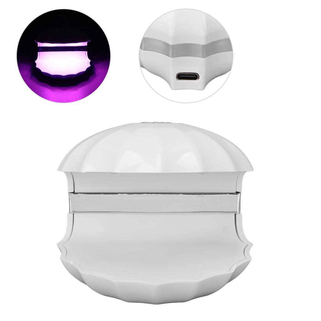 18W Mini Nail Gel Polish Dryer Dual Light Sources 5pcs Light Chips Nail Curing Lamp Machine