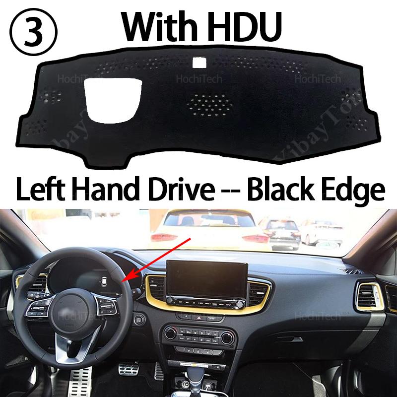 

Для KIA CEED XCEED GT 2019 2020 2021 2022 2023 2024 2025Протиковзкий килимок Накладка на панель приладів Килимок-шторка Dashmat Килим Автоаксесуари