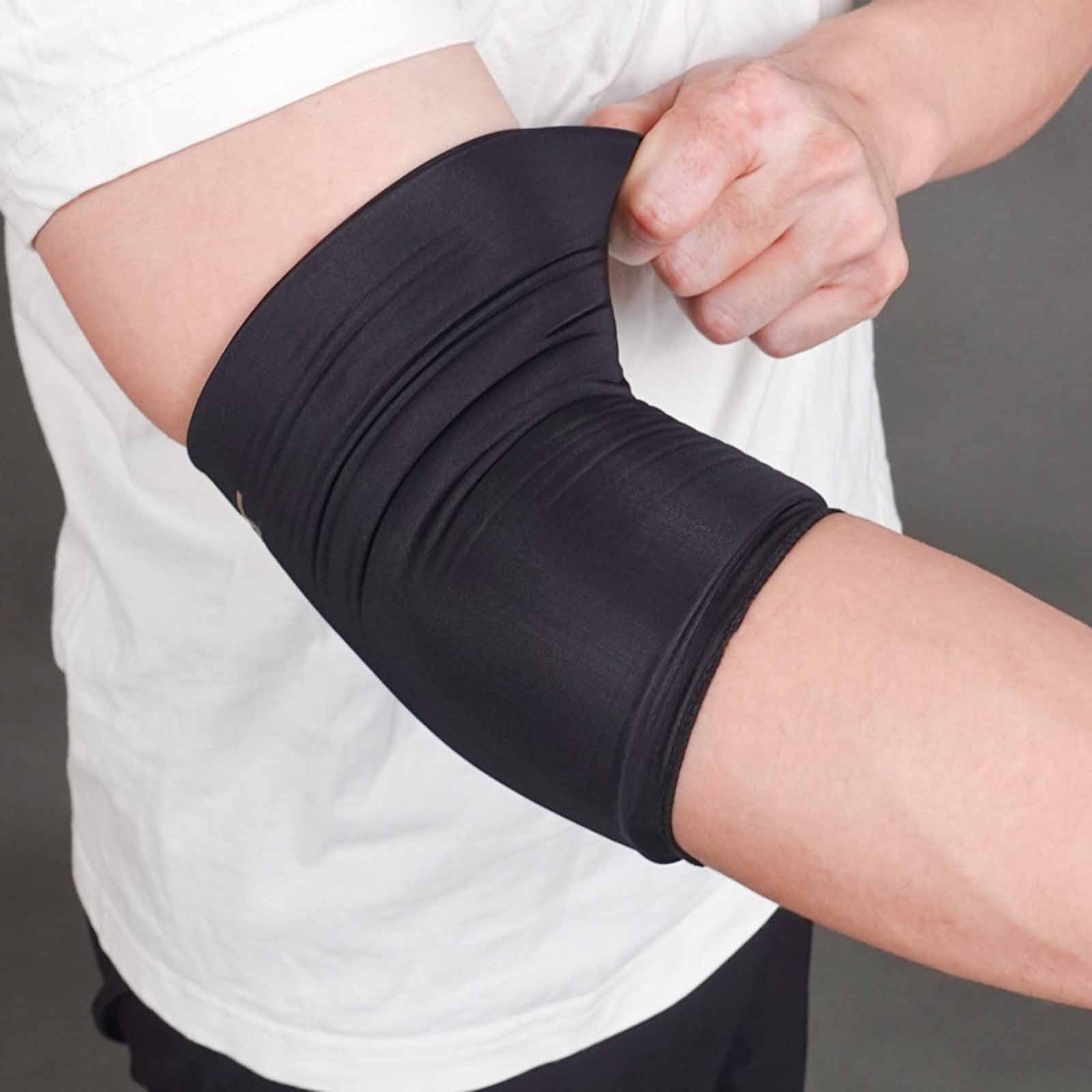 

Elbow Cold and Hot Compress, Reusable for Tennis and Badminton, Arm Pain Relief and Joint Recovery One Size чёрный