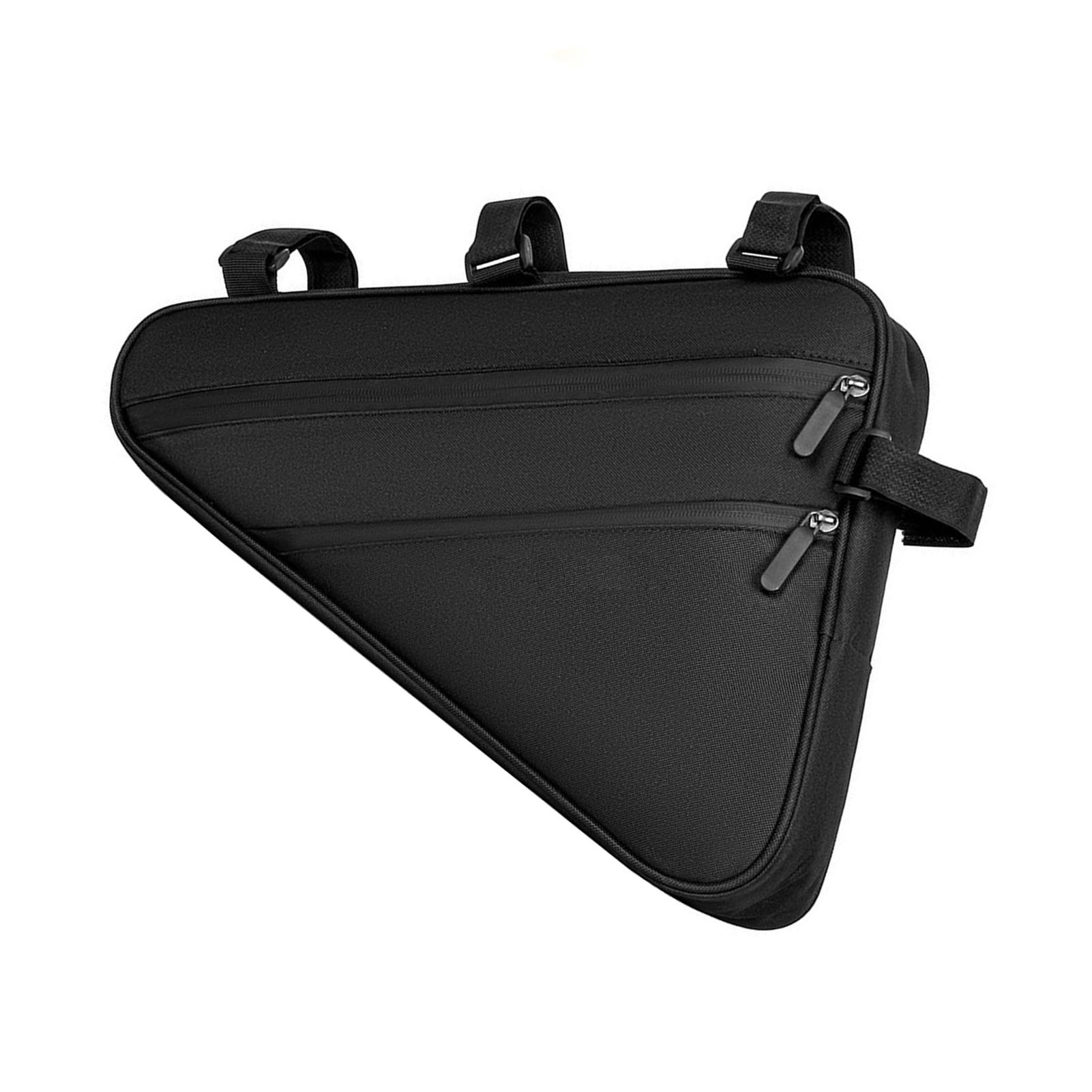 

Bike Frame Bag 2.3L Reflective Night Riding Security Tool Storage Pack Bike Bag