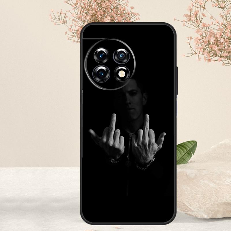 Middle Finger Case For OnePlus 15R 13R 13T 15 13 12 12R 11 10T 8 9 10 Pro Nord 5 CE 4 3 Lite N20 N30 Cover