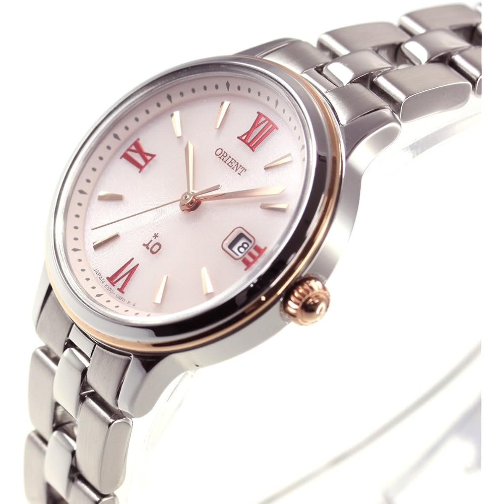 [ORIENT] ORIENT iO Solar Watch, Made in Japan, with domestic manufacturer's warranty, RN-WG0006P, Women's, Pink