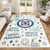 CruzAzul Carpet Door Mat for Living Room or Bedroom Protective Mat Under Chair Office Decoration Christmas Gift Birthday Present