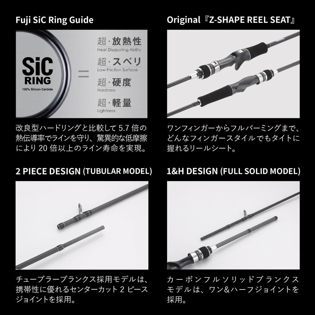 tailwalk Canne Light Light Jigging SSD C633 Jigging/Super (SLJ) L-JIGGYS