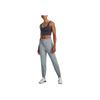 Under Armour Slim Fit Elastic Waist Cuffed Sports Pants Women bottoms Harbor-Blue 1377079-465