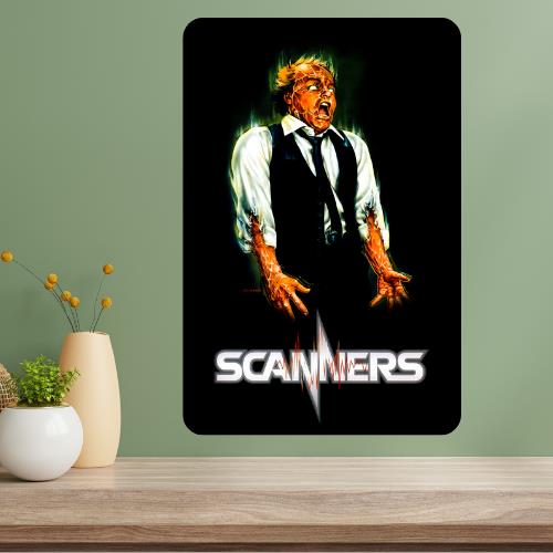 Scanners Classic Movie Metal Poster Sign 20x30cm(7.8x11.8inch)