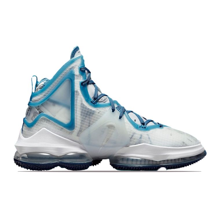 Space Jam x Nike LeBron 19 Dres Męski Sneakersy Biały Niebieski-Void Holenderski-Niebieski DC9338-100