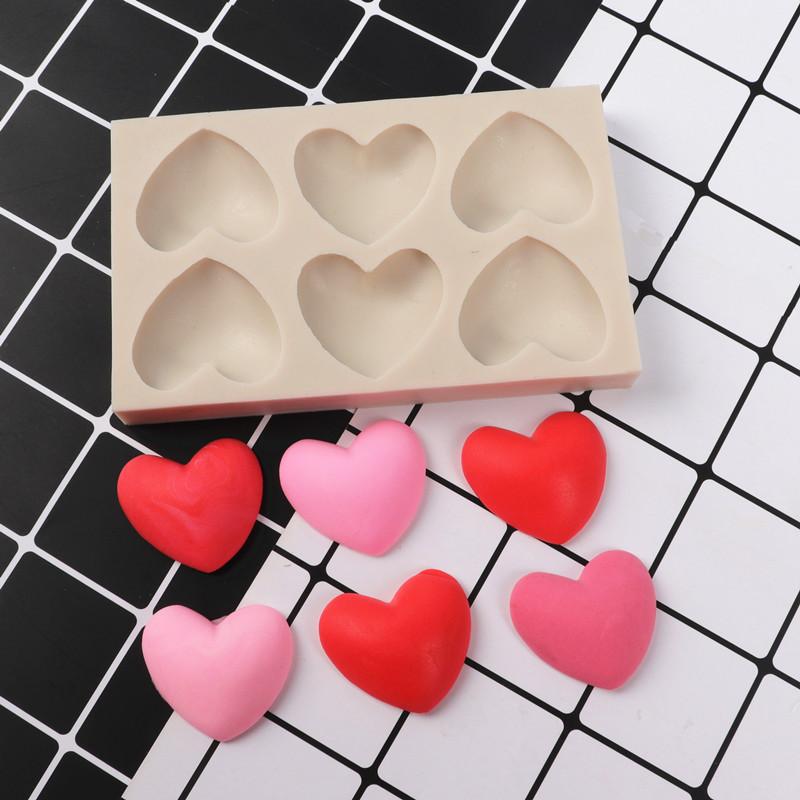 Lip Heart LOVE Shape Silicone Mold Valentine's Day Cookie Cupcake Chocolate Baking Mold Fondant Cake Decorating Tools
