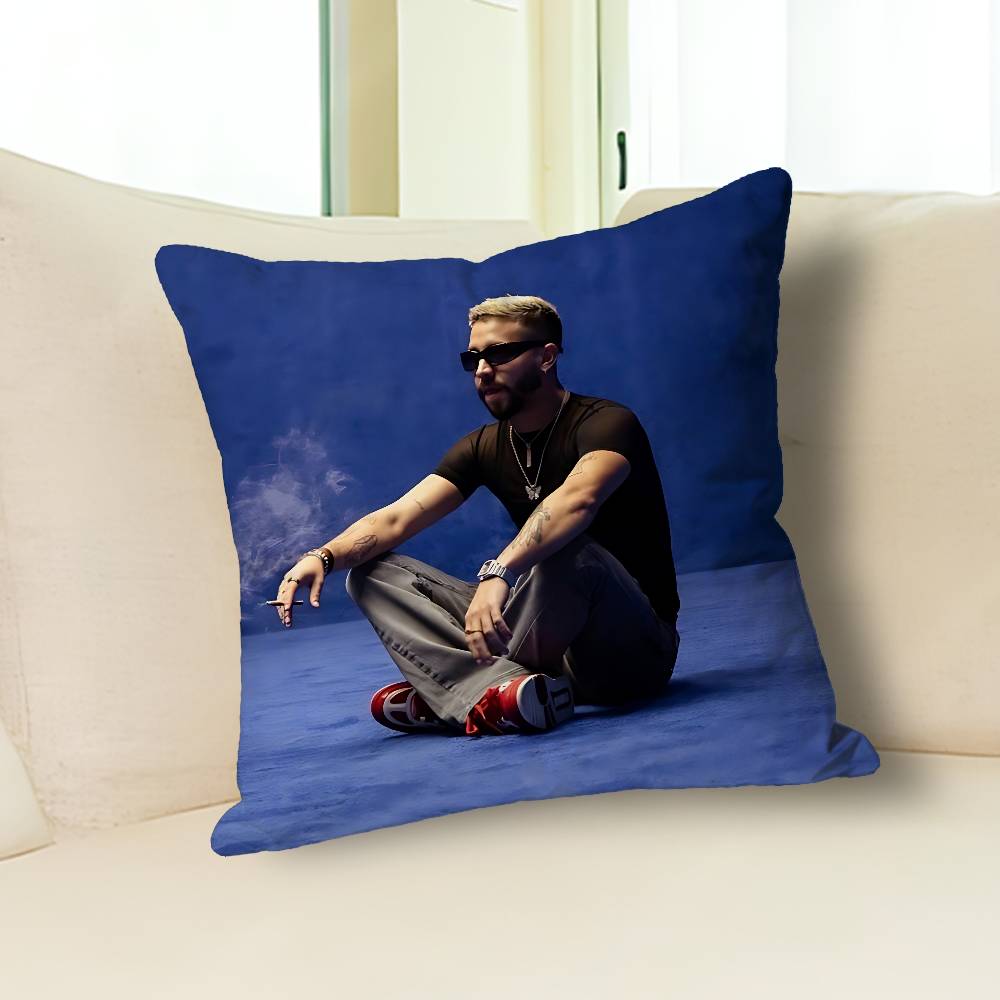 Singer M-Mora Album MICRODOSIS Pillow Cases for Bedroom Living Room Sofa Home Decor Polyester Cushion Cover with Zipper