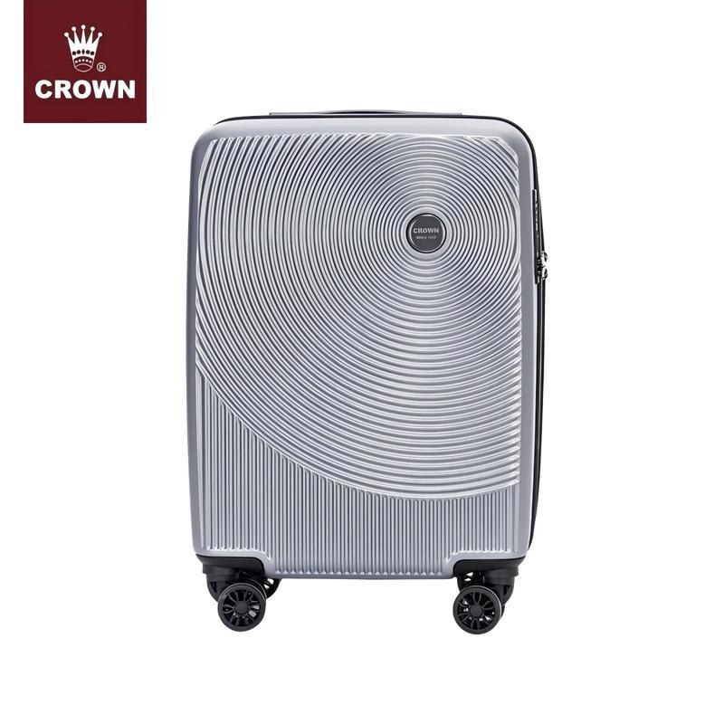 CROWN Exquisite Luster Hardside Carry-on Suitcase 20 Inch