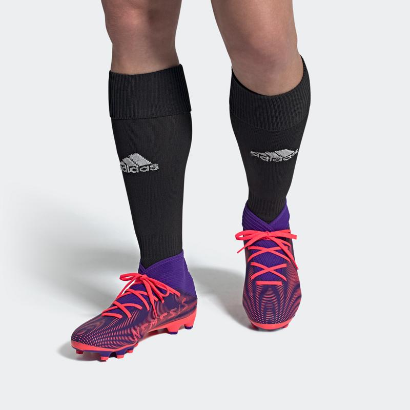 Adidas Nemeziz .3 MG Tension Tape - Energy Ink Signal Pink Men Sneakers Purple Signal-Green EH0523