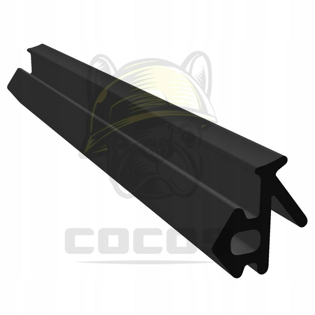 Seal for PVC windows S-834x VEKA BLACK 1m