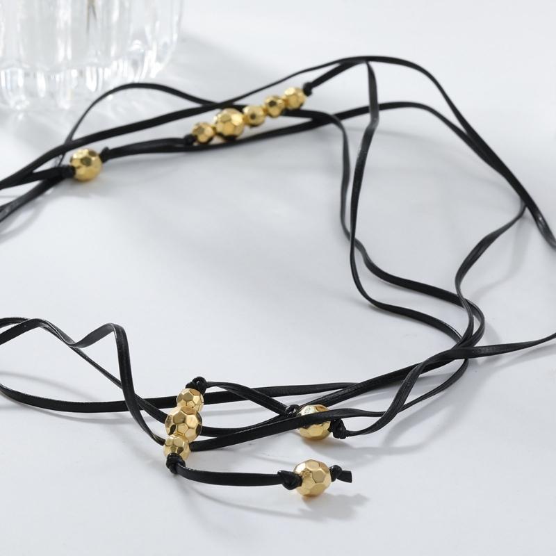 Retro Multi Layered Cowgirl Necklace Modern Cowgirl Necklace Featuring Layered Chains and Boots Pendant for Gathering